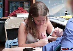 teen 18+ Thief Bangs With The Officer - Brooke Bliss