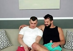 Sean Cody - Tattooed Ayden plus Brysen bareback throat fucking