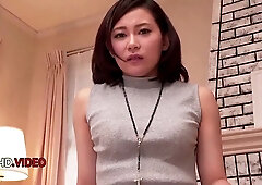 Naughty Asian Ameri Koshikawa fucks intensely after her sweet blowjob treat