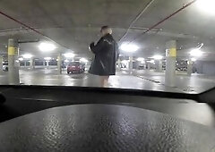 Hoping somebody in their car was watching me!!