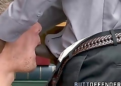 Thief gets his ass fucked