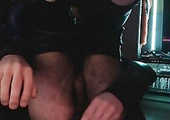 Solo hunk masturbatie