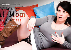 Squirting Mom Clarisse Loves To Get Some Hard Anal Sex