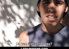 Straight Twink Latino Money For Sex From Stranger POV