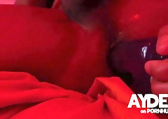 Ultra-Cute Lad Plays with Fake Penis on fresh Years Eve Part 1