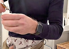 Never published, a verbal  jerk-off, test new lube and Tenga Egg, boxers, cumshot, tight jeans, edging with pre-cum