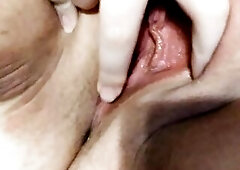 Horny gal likes to masturbate