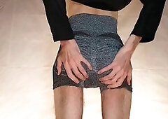 Gay asmr whispering, sissy crossdress, crossdressing