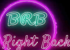 Chubby big tits shemale jerking her big cock