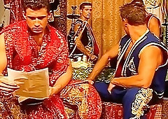 Lads are in for a wild group shag full of anal