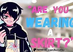 catching your beau crossdressing and plumbing him