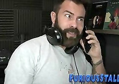 Big cock hunk rides dick