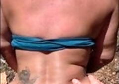 Hiking quickie for hot large butt mother i'd like to fuck Penelope Rose Diaz