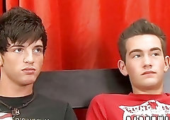 Juicy twink bottom stuffed with big bare cock