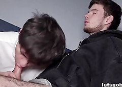 LetsGoBi.com movie! Brunette hair Fiona Sweetyx hooks up with Piotr Miki and Kiki Sinner for a steamy bisex 3some right there at the local bar. See th