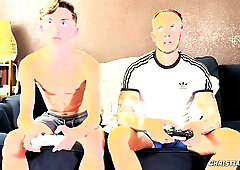 ChristianWilde: Christian Wilde And Ryder Rockwell Mischievous Gamer Gets His Crevasse Used