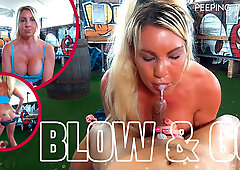 Big Boob Blow And Go