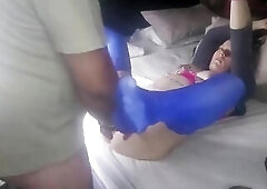 Amateur homemade sex banging creampie