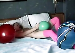 See Classic Balloon Fetish Scene three on now! - Balloon, Balloon Fetish, Solo Porn