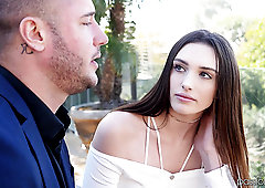 Talkative Kendall Karter seduces dude to get her wet pussy drilled well