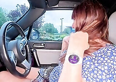 Hawt British mother I'd like to fuck Takes Me for a drive, I've to Pee, then this babe empties my BALLS! SCREW that babe turned me on so muc