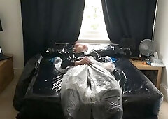 Nuclear Plastic/PVC Air Fed Suit Inflation Wank