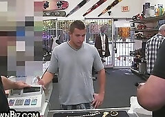 Str8 nympho gay fucked in asshole by perverted fucker