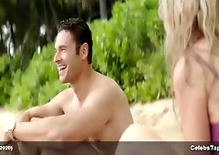 Radha Mitchell sexy cleavage and hot bikini Tiera Skovbye