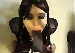 Crossdresser Wendy Takes on a BBC