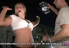 Coeds Strip Down In Wild Club Bare As You Dare Contest - DreamGirlsMembers