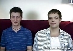 Hot and horny hetero guys having gay sex