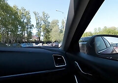 Translady with Gf Insane in the Truck