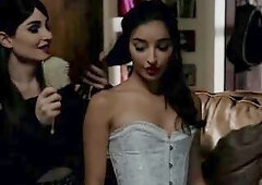 Natalie Mars is a charming shemale gal who is avid to show Emily Willis how to suck and bang to be able to please her future spouse.