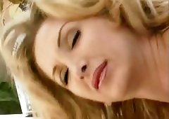 Outdoor mutual anal with gorgeous blonde