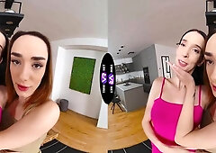 TMWVRNet: Loud sex with beautiful in the outfit