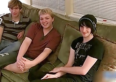 Three Boys Having Some Fun