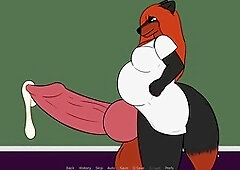 Flora and Sauna episode 2 - a kinky and erotic adventure with furry transgender characters!