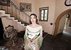 VR Conk: Breasty Chick Gives a Unfathomable Fellatio & Gets Pounded Hard Cosplay Porn Parody pt.three