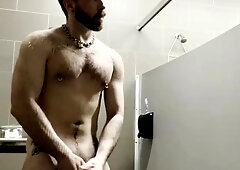 Amazed Out Two Times Cruising in the Bathroom