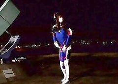 Activating Self cumming Sequence a Japanese Crossdresse