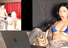 ASMR Reaction: Lesbian Tattoo Artist Hardcore