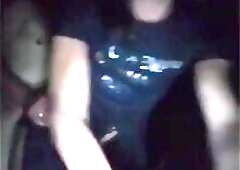 Shemale from India getting gangbanged on a train