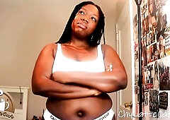 Giving Your Black Chy Latte big beautiful woman Mommy a Workout Virtual Sex POV Taboo Role Play