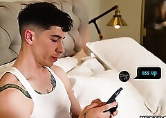 Benvi and his step-bro Vincent O'Reilly get caught during sex