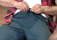 Muscle bear anal with anal cumshot