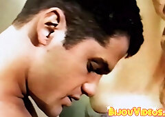 Young Joel Anderson and Jack Deveau suck each others cocks in sixty nine position