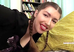 Student 18+ Catches Anal Creampie From Teacher