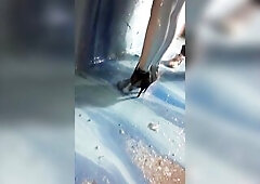 Body Art Paint Work on Cute Beauty with a Rocking Body!