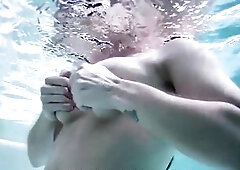 Camsoda - Unshaved Snatch Teen Has Wild Masturbation In Swimming Pool