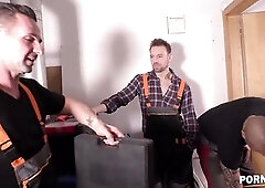 Lascivious mother I'd like to fuck in Underware Veronica Avluv Offered Her Bang Holes to three Plumbers for double penetration Instead of Payment